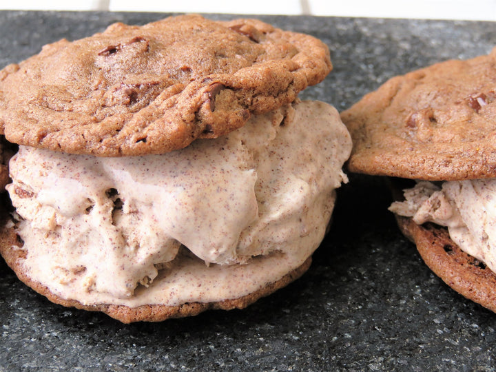 Spicy Mexican Chocolate Ice Cream Sandwiches