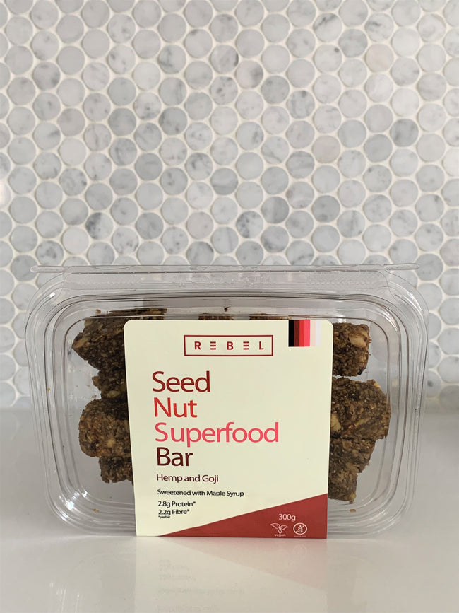 Rebel Seed Nut Superfood Bar: Hemp and Goji Multipack